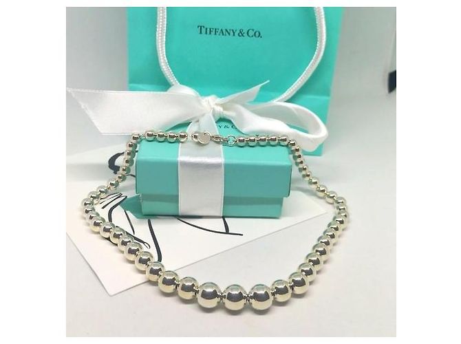 Collana Tiffany & Co Graduated Ball in argento - vista 2