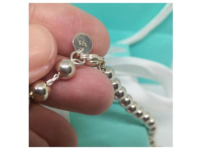 Collana Tiffany & Co Graduated Ball in argento - vista 3