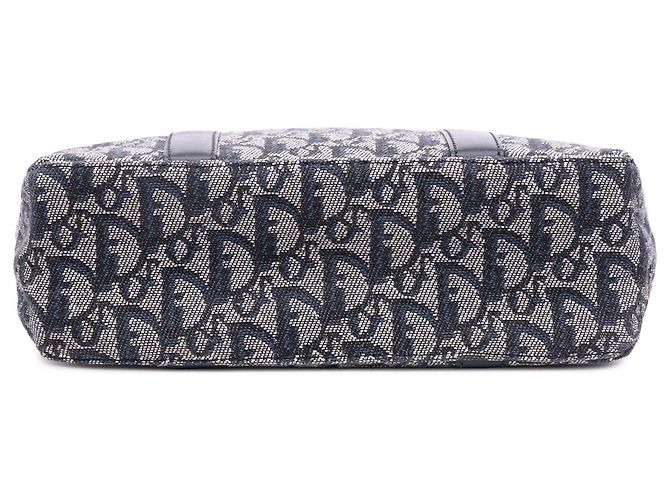 Dior Blue Diorissimo Trotter Canvas Tote Blau - Ansicht 3