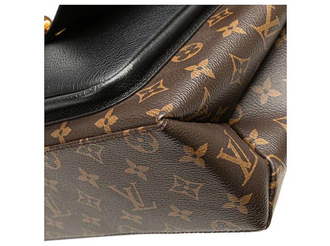 Louis Vuitton Marrone Monogramma Marignan Nero - vista 11