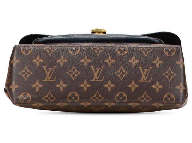 Louis Vuitton Marrone Monogramma Marignan Nero - vista 3