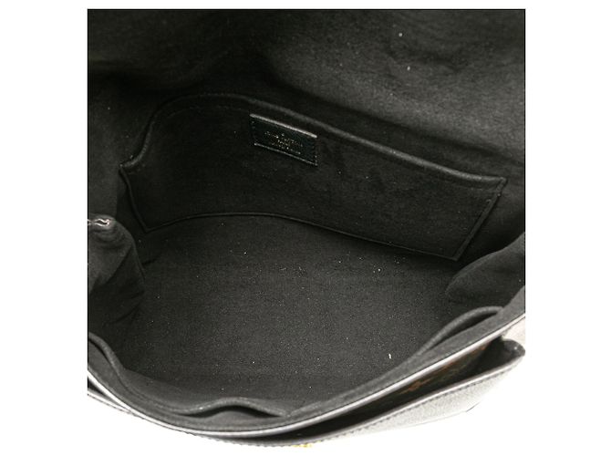 Louis Vuitton Marrone Monogramma Marignan Nero - vista 4