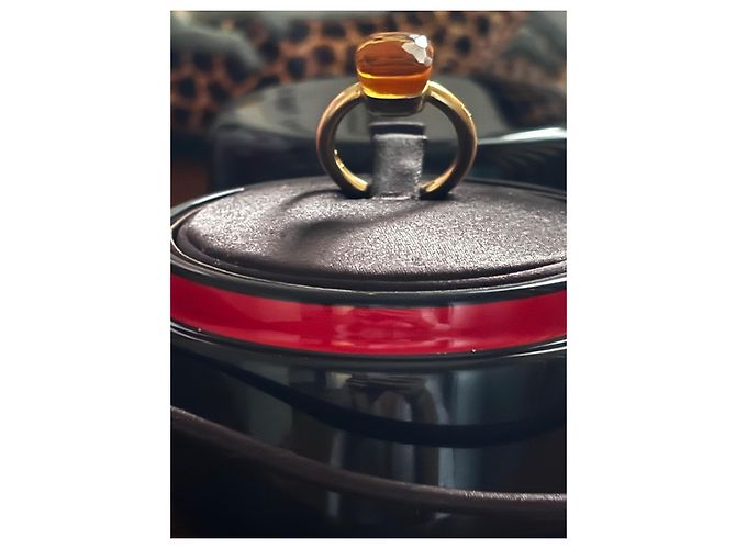 Pomellato Nudo Quarz Citrin Ring Gold hardware - Ansicht 3