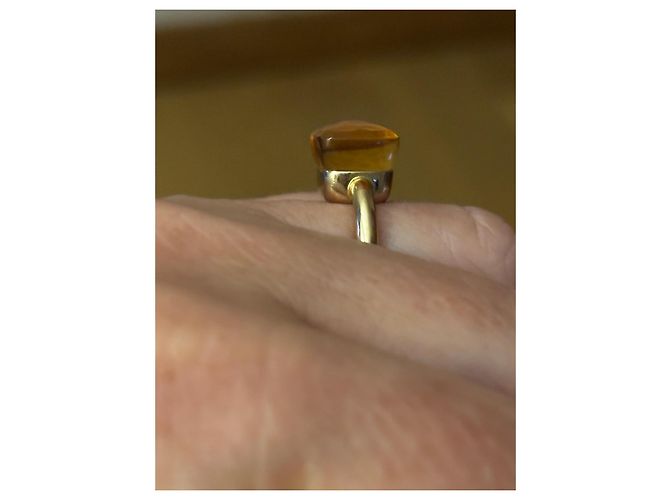 Pomellato Nudo Quarz Citrin Ring Gold hardware - Ansicht 8