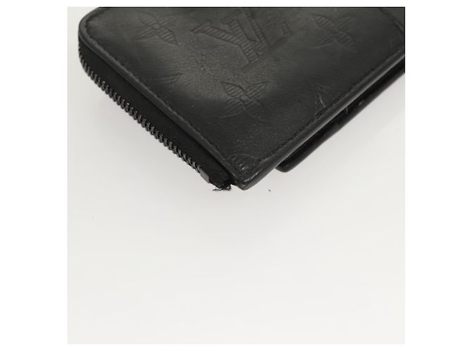 Louis Vuitton PORTAFOGLIO IBRIDO MONOGRAM SHADOW NERO M81526 LV AUTH BA1929 - vista 10