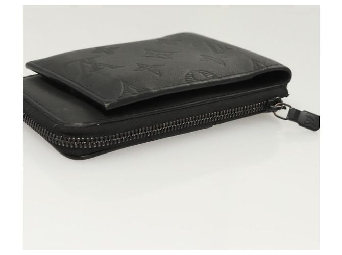 Louis Vuitton PORTAFOGLIO IBRIDO MONOGRAM SHADOW NERO M81526 LV AUTH BA1929 - vista 6