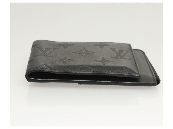 Louis Vuitton PORTAFOGLIO IBRIDO MONOGRAM SHADOW NERO M81526 LV AUTH BA1929 - vista 7