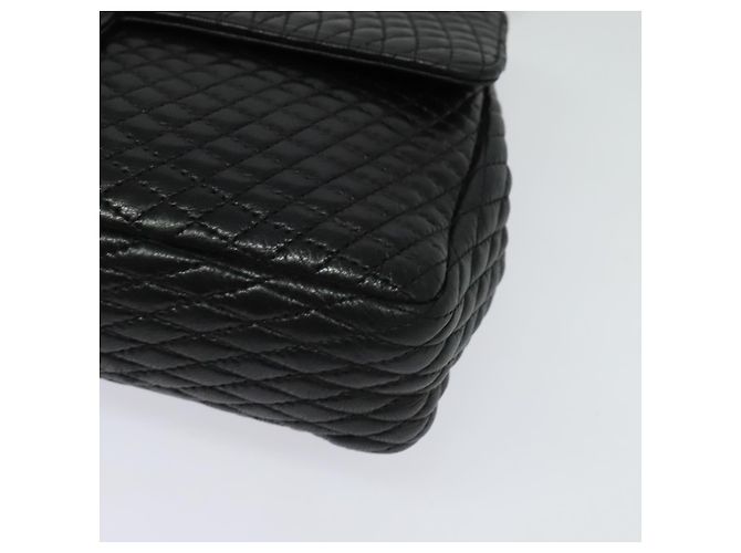 BALLY Borsa a Spalla con Catena Pelle Nera Oro Auth 138837 Nero D'oro - vista 15