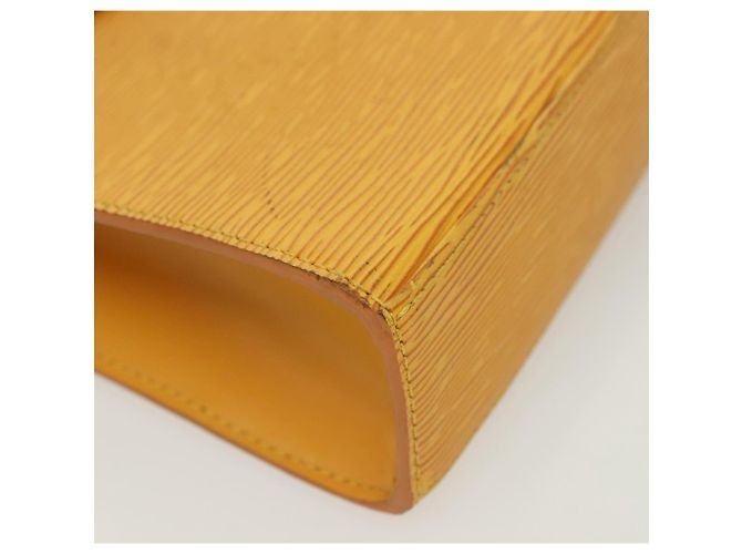LOUIS VUITTON Borsa a Mano Epi Malesherbes Tassili Giallo Jonne M52379 Auth 139109 - vista 14