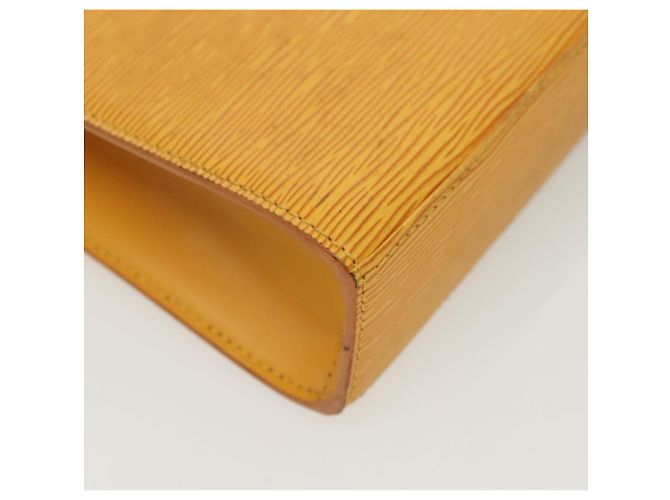 LOUIS VUITTON Borsa a Mano Epi Malesherbes Tassili Giallo Jonne M52379 Auth 139109 - vista 16