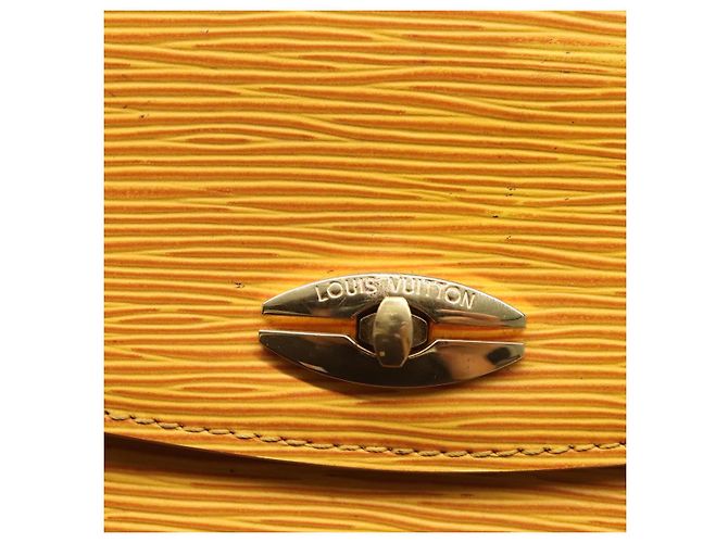 LOUIS VUITTON Borsa a Mano Epi Malesherbes Tassili Giallo Jonne M52379 Auth 139109 - vista 18