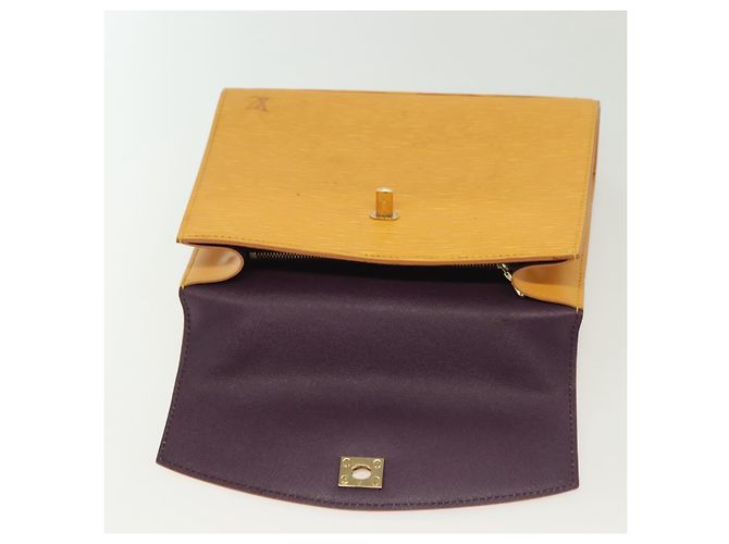 LOUIS VUITTON Borsa a Mano Epi Malesherbes Tassili Giallo Jonne M52379 Auth 139109 - vista 19