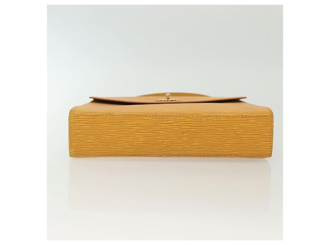 LOUIS VUITTON Borsa a Mano Epi Malesherbes Tassili Giallo Jonne M52379 Auth 139109 - vista 5