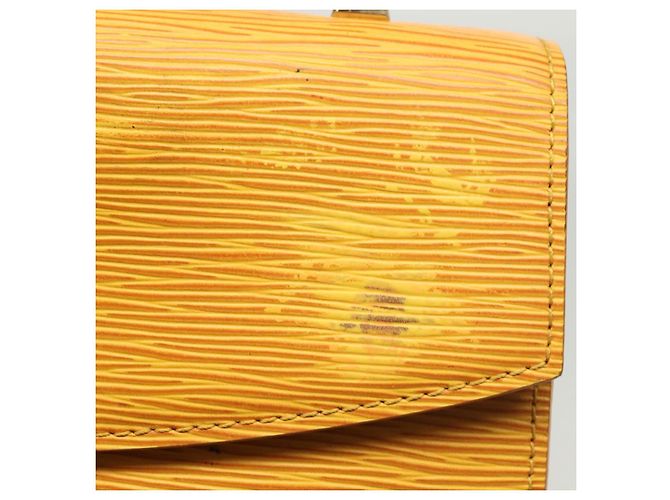 LOUIS VUITTON Borsa a Mano Epi Malesherbes Tassili Giallo Jonne M52379 Auth 139109 - vista 9