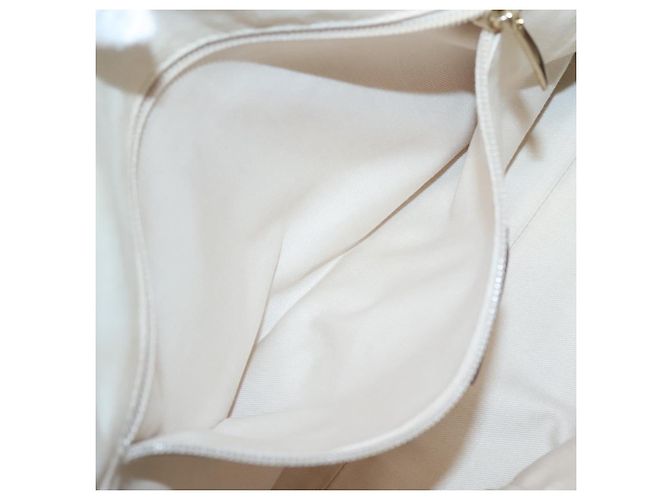 Borsa Tote Gancini in Pelle Marrone e Oro Auth 138354 di Salvatore Ferragamo - vista 19
