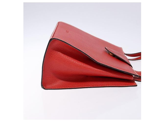 Borsa Tote LOEWE in pelle rossa e oro Auth bs28739 Rosso D'oro - vista 3