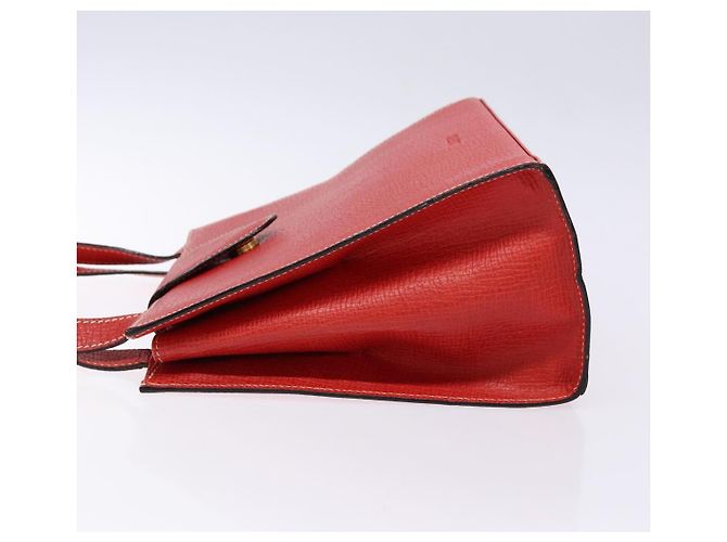 Borsa Tote LOEWE in pelle rossa e oro Auth bs28739 Rosso D'oro - vista 4