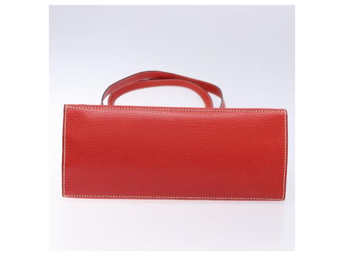 Borsa Tote LOEWE in pelle rossa e oro Auth bs28739 Rosso D'oro - vista 5