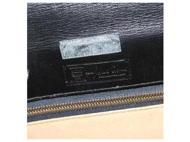 Borsa a spalla MCM Vicetos Logogram PVC Nero Oro Auth BA2965 D'oro - vista 17