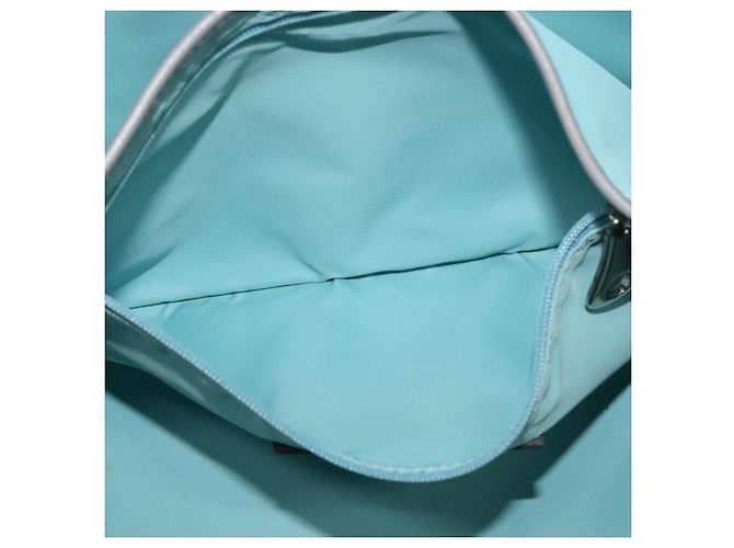 Céline Borsa a Spalla Sulky in PVC Grigio Argento Auth bs27193 Marrone - vista 18