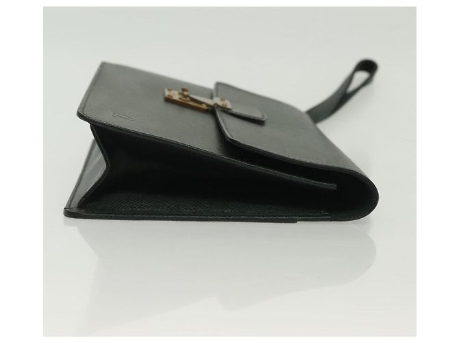 LOUIS VUITTON Pochette Kourad in Taiga Borsa Clutch Épicea M30194 LV Auth th6278 - vista 3