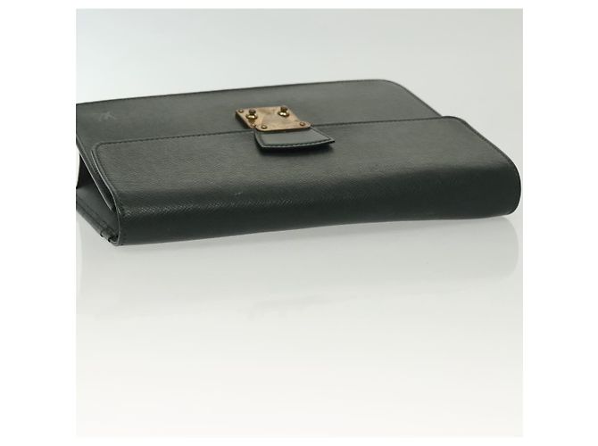 LOUIS VUITTON Pochette Kourad in Taiga Borsa Clutch Épicea M30194 LV Auth th6278 - vista 5
