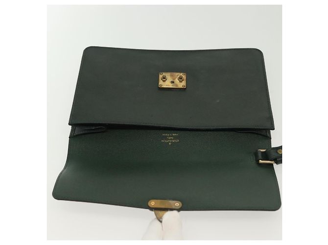 LOUIS VUITTON Pochette Kourad in Taiga Borsa Clutch Épicea M30194 LV Auth th6278 - vista 9