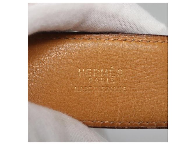 Hermès HERMES Gürtel aus Leder 36,6"" braun Auth bs28776 - Ansicht 12