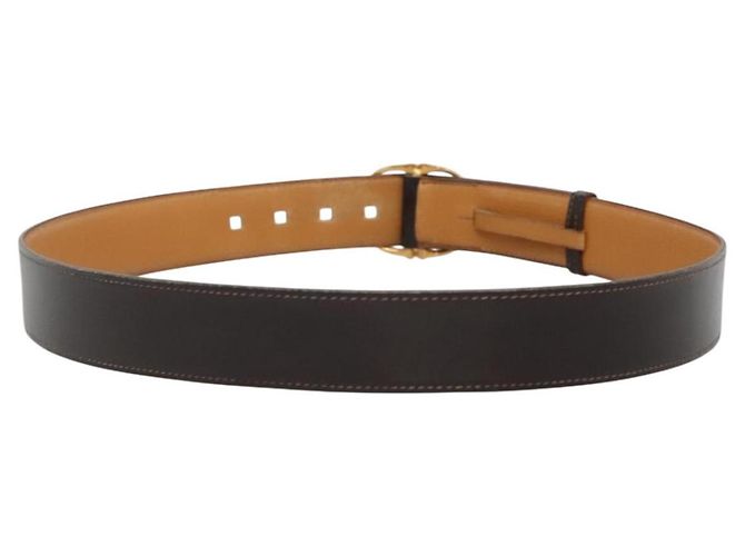 Hermès HERMES Gürtel aus Leder 36,6"" braun Auth bs28776 - Ansicht 3