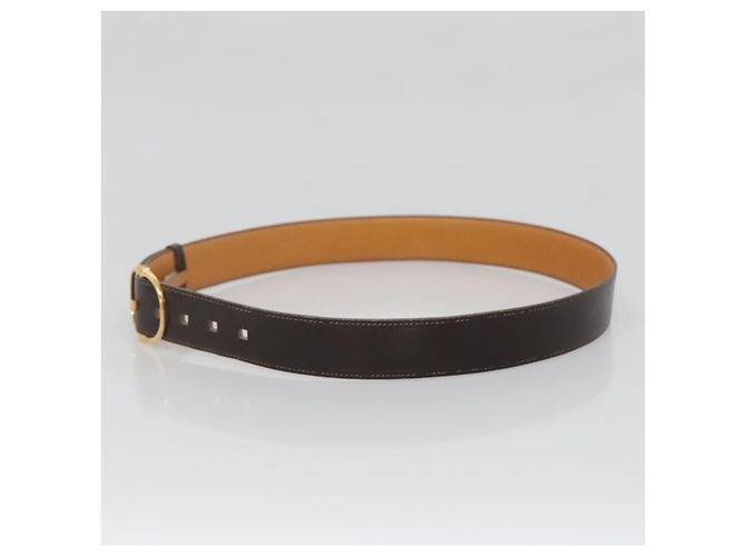 Hermès HERMES Gürtel aus Leder 36,6"" braun Auth bs28776 - Ansicht 5