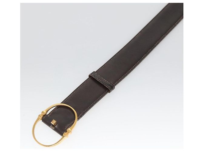 Hermès HERMES Gürtel aus Leder 36,6"" braun Auth bs28776 - Ansicht 6