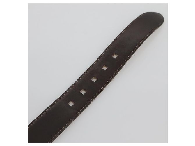 Hermès HERMES Gürtel aus Leder 36,6"" braun Auth bs28776 - Ansicht 8