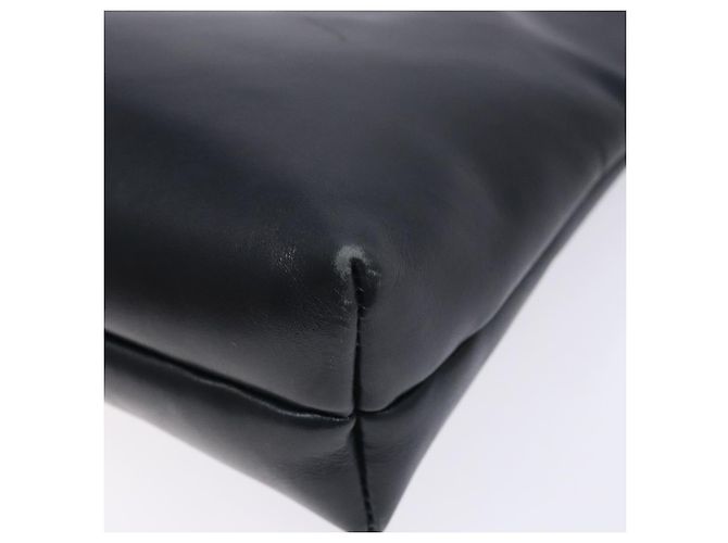 Borsa a Spalla Vala in Pelle Nera e Oro Auth 138416 di Salvatore Ferragamo Nero D'oro - vista 15