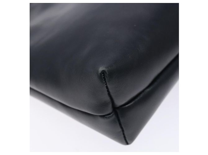 Borsa a Spalla Vala in Pelle Nera e Oro Auth 138416 di Salvatore Ferragamo Nero D'oro - vista 16