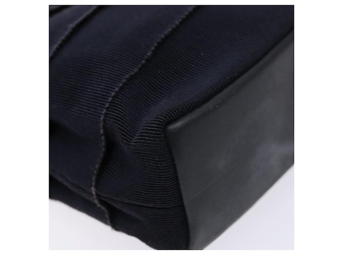 Borsa Vala in tela nera e oro Auth 138464 di Salvatore Ferragamo Nero D'oro - vista 14