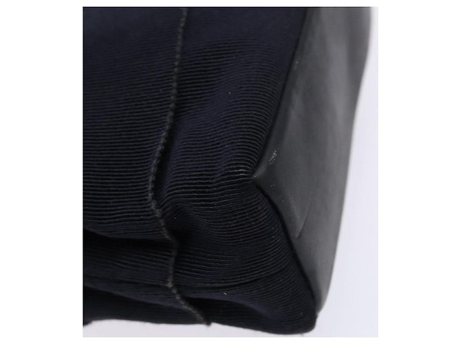 Borsa Vala in tela nera e oro Auth 138464 di Salvatore Ferragamo Nero D'oro - vista 16