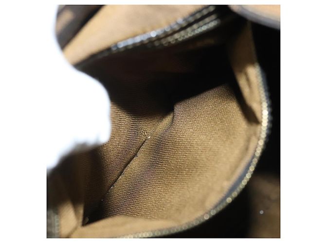 FENDI Zucca Canvas Rucksack Schwarz Braun Auth 134435 - Ansicht 26