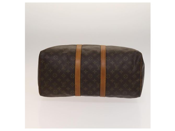 LOUIS VUITTON Borsa Boston Monogram Keepall 45 M41428 LV Auth 138784 Monogramma - vista 5