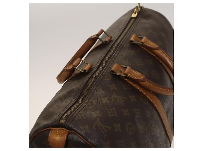 LOUIS VUITTON Borsa Boston Monogram Keepall 45 M41428 LV Auth 138784 Monogramma - vista 6