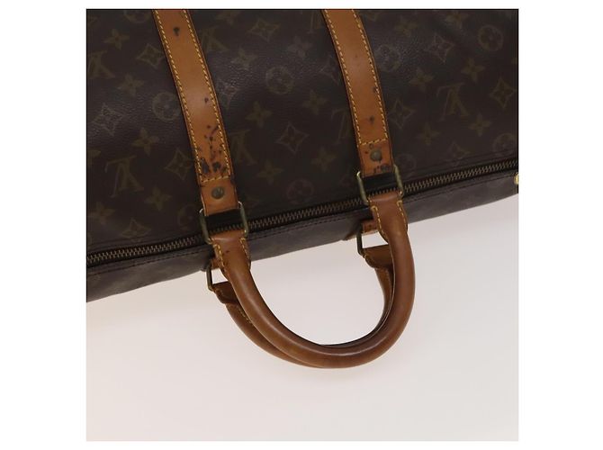 LOUIS VUITTON Borsa Boston Monogram Keepall 45 M41428 LV Auth 138784 Monogramma - vista 7