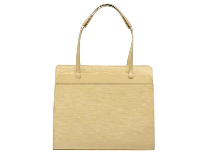 LOUIS VUITTON Borsa Tote Croisette PM Epi Vaniglia M5249A LV Auth 126679 - vista 2