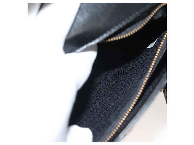 Borsa a Spalla Gianni Versace in Pelle Nera e Oro Auth bs28537 Nero D'oro - vista 23