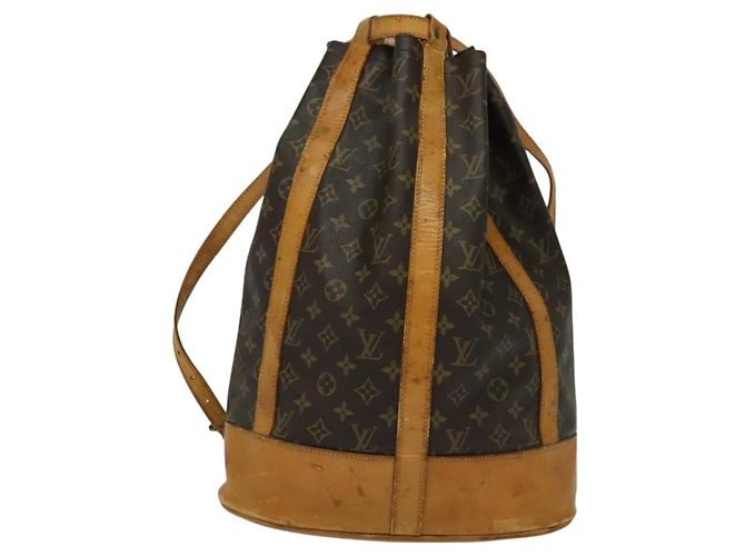 LOUIS VUITTON Borsa a Spalla Monogram Randonnee GM M42244 LV Auth bs28115 Monogramma - vista 13