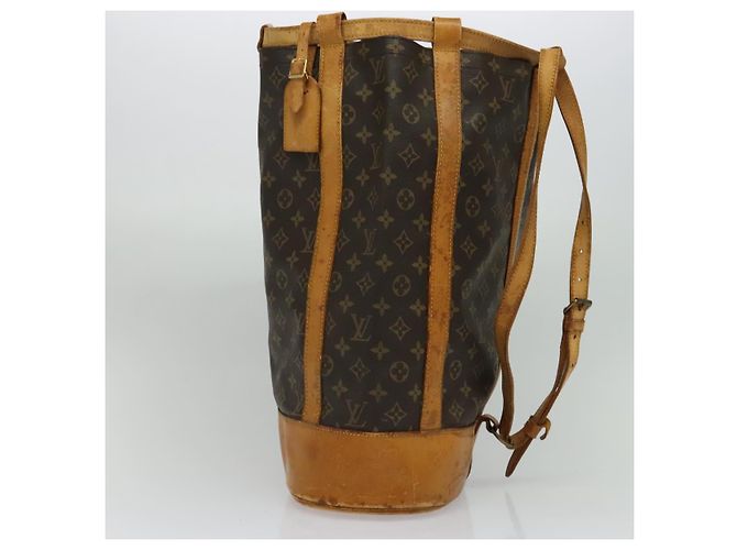 LOUIS VUITTON Borsa a Spalla Monogram Randonnee GM M42244 LV Auth bs28115 Monogramma - vista 3