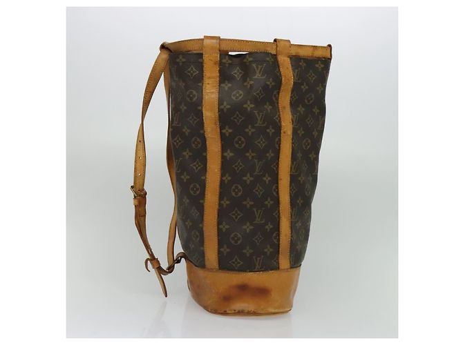 LOUIS VUITTON Borsa a Spalla Monogram Randonnee GM M42244 LV Auth bs28115 Monogramma - vista 4