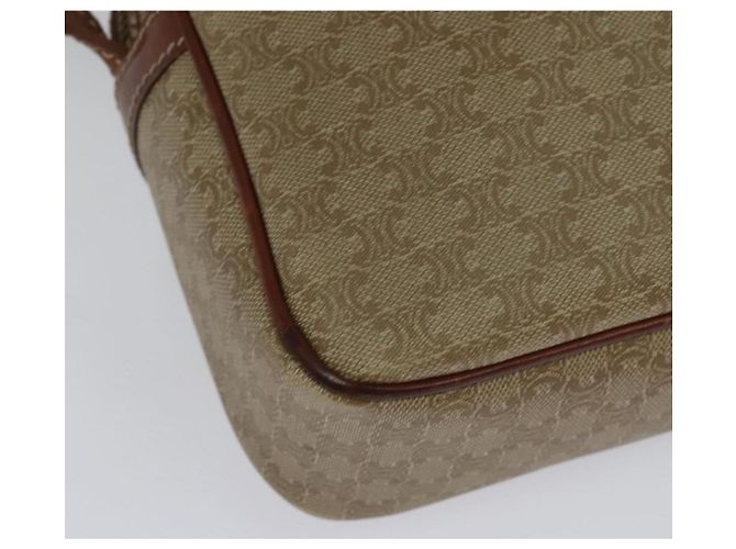 Céline Borsa a Spalla in Tela Macadam CELINE Beige Auth 138274 - vista 16