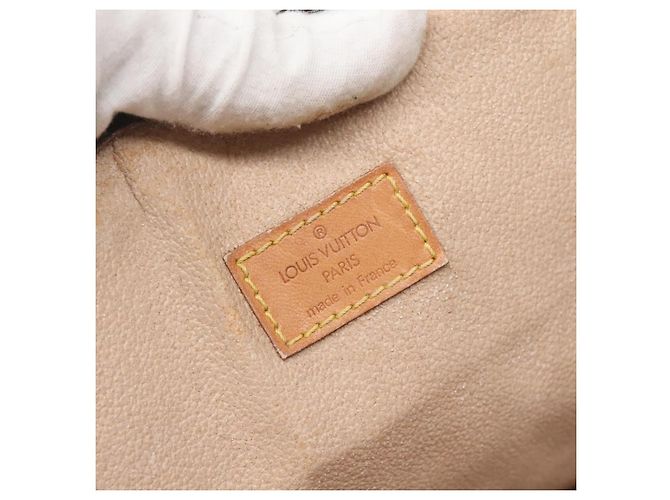 LOUIS VUITTON Borsa Sac Plat Monogram M51140 LV Auth 138610 Monogramma - vista 10