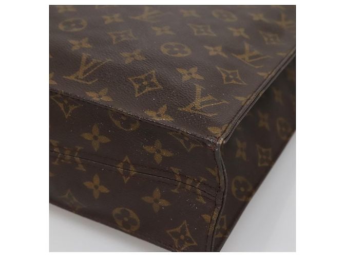 LOUIS VUITTON Borsa Sac Plat Monogram M51140 LV Auth 138610 Monogramma - vista 15