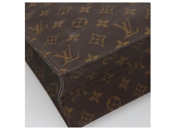 LOUIS VUITTON Borsa Sac Plat Monogram M51140 LV Auth 138610 Monogramma - vista 16