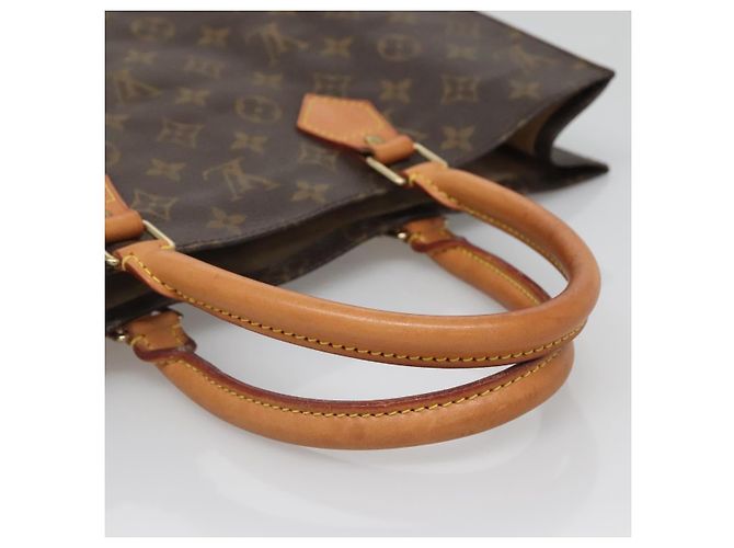 LOUIS VUITTON Borsa Sac Plat Monogram M51140 LV Auth 138610 Monogramma - vista 7